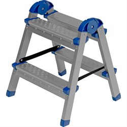 Двухсторонняя стремянка Сибртех 97982 - фото 14877137