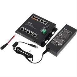 Защищенный одиннадцатипортовый гигабитный коммутатор Dahua DH-PFS3111-8ET-96-F - фото 14878811