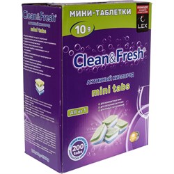 Таблетки для посудомоечных машин Clean&Fresh Cd13200m - фото 14879707