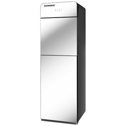 Кулер для воды SONNEN FSE-03G, напольный, нагрев/охлаждение электронное, НИЖНЯЯ ЗАГРУЗКА, 3 крана, зеркальный, 455753 - фото 14883288
