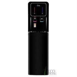 Пурифайер для воды ECOTRONIC A60-U4L напольный, НАГРЕВ/ОХЛАЖДЕНИЕ КОМПРЕССОРНОЕ, 2 крана, черный, 7139 - фото 14883304