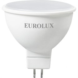 Светодиодная лампа Eurolux LL-E-MR16-7W-230-2,7K-GU5.3 - фото 14884826