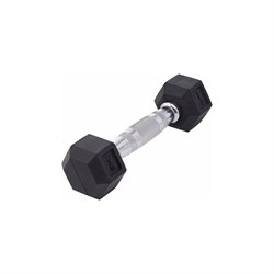Гексагональная обрезиненная гантель Starfit DB-301 - фото 14885606