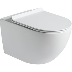 Подвесной безободковый унитаз Santi Line SL-5002MW - фото 14886168