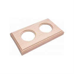 Двухпостовая рамка Bironi BF4C20-620-10 - фото 14887470