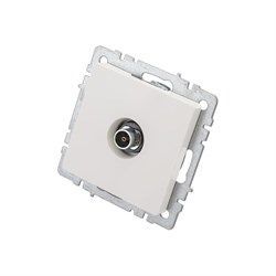 Оконечная tv-розетка IEK Brite ртв11-0-брб - фото 14887666