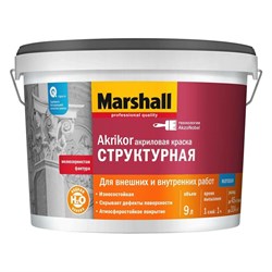 Фасадная структурная краска MARSHALL AKRIKOR - фото 14888799