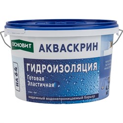 Готовая эластичная гидроизоляция Основит АКВАСКРИН HA64 - фото 14889262
