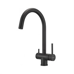 Смеситель для кухни MILACIO Ultra total black - фото 14889267