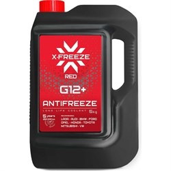 Антифриз для двигателя автомобиля X-Freeze G12+ - фото 14889363