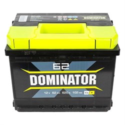 Аккумулятор Dominator 6 СТ 62 Ач 0 LR LB 620 А ССА - фото 14890424