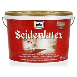 Износостойкая краска для стен и потолков JOBI SEIDENLATEX - фото 14893254