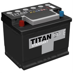 Аккумулятор TITAN STANDART 75.1 VL - фото 14893366