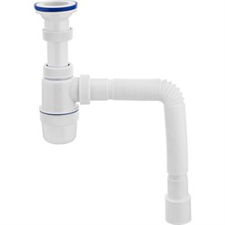 Универсальный сифон для мойки и раковины VirPlast Элит 1 - фото 14893978