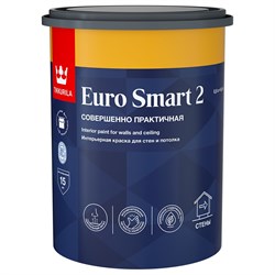 Интерьерная краска для стен и потолка TIKKURILA EURO SMART 2 - фото 14894481