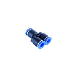 Цанговый прямой соединительный тройник SHPI PY 12 - фото 14894888
