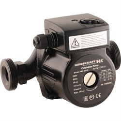 Насос Heisskraft HKS 32-40, 1x230 В, G 2", PN 10, 180 мм, 3 скорости, с гайками G 2 - Rp 1 1/4" - фото 14895234