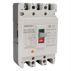 Автоматический выключатель ANDELI AM1-125L - фото 14895381