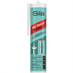 Силиконовый санитарный герметик Sila PRO Max Sealant - фото 14895452