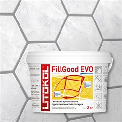 Полиуретановый состав для затирки швов Litokol FillGood EVO F.110 GRIGIO PERLA - фото 14895537
