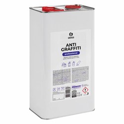 Антискотч для удаления этикеток, жвачки, маркера, граффити, клея, 5 л, GRASS ANTIGRAFFITI PROF, 140101 - фото 14896417