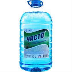 Омывающая жидкость для стекол SINTEC Чисто плюс - фото 14896850