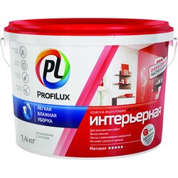 Влагостойкая акриловая краска Profilux ВД PL 07А - фото 14897237