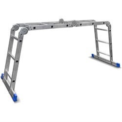 Алюминиевая лестница трансформер LadderBel LT433PROF - фото 14898470