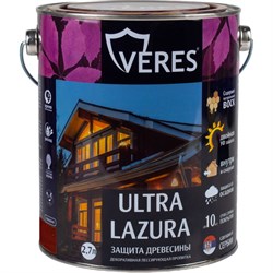 Пропитка VERES Ultra Lazura №3 - фото 14899406