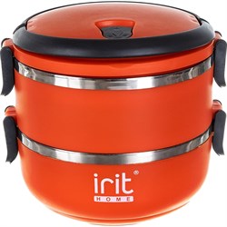 Двухъярусный ланч-бокс IRIT IRH-155 - фото 14903757