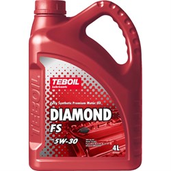 Моторное масло TEBOIL Diamond FS 5w-30, 4 л - фото 14904488