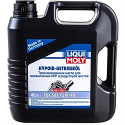 Полусинтетическое трансмиссионное масло LIQUI MOLY Hypoid-Getrieb.TDL 75W-90 GL-4/GL-5 - фото 14904817