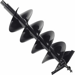 Двухзаходный шнек для грунта к бензобуру PATRIOT D 250B - фото 14905294