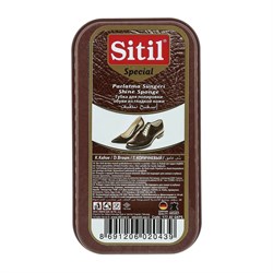 Губка для полировки обуви из гладкой кожи Sitil Shine Sponge - фото 14906238