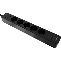 Удлинитель Harper UCH-530 Black - фото 14909981