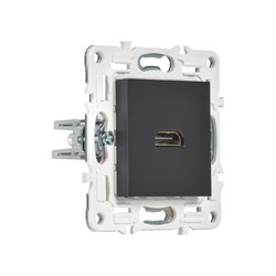 Розетка IEK SKANDY HDMI SK-H01Bl черный - фото 14910267