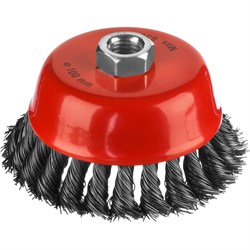 Чашечная щетка-крацовка для ушм MIRAX 35104-100 - фото 14911677