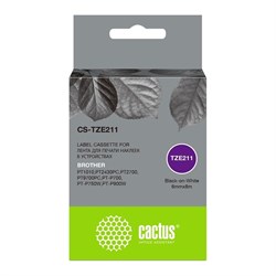 Ленточный картридж для brother 1010/1280/1280vp/2700vp CACTUS tze-211 - фото 14912773