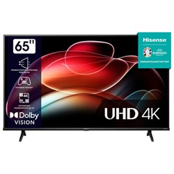 Телевизор HISENSE 65A6K, 65" (164 см), 3840x2160, 4K, 16:9, SmartTV, Wi-Fi, черный - фото 14913978