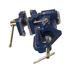 Слесарные настольные поворотные тиски КОБАЛЬТ 910-010 - фото 14914996