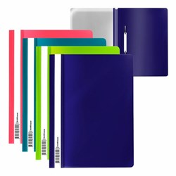 Скоросшиватель пластиковый ERICH KRAUSE "Soft Reef", A4, 120/180 мкм, ассорти, 62954 - фото 14918298