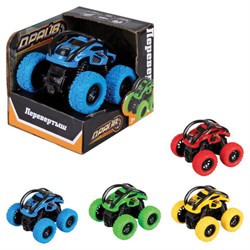Машинка трюковая фрикционная "Драйв", АССОРТИ 4 вида, 1TOY - фото 14926580