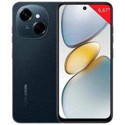 Смартфон TECNO SPARK GO1, 2 SIM, 6,67", 4.5G, 13/8 Мп, 4/64 ГБ, черный, пластик, TCN-KL4.4.64.BK - фото 14927248