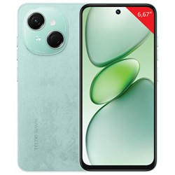 Смартфон TECNO SPARK GO 1, 2 SIM, 6,67", 4.5 G, 13/8 Мп, 4/128 ГБ, зеленый, пластик, TCN-KL4.4.128.GN, TCNKL4.4.128.GN - фото 14927251