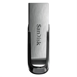 Флеш-диск 16 GB, SANDISK Ultra Flair, USB 3.0, металлический корпус, серебристый, SDCZ73-016G-G46 - фото 14927579