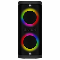 Колонка портативная SVEN PS-950, 160 Вт, TWS, Bluetooth, FM, USB, microSD, LED-дисплей, черная, SV-022396 - фото 14927625