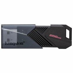 Флеш-диск 256 GB KINGSTON DataTraveler Exodia Onyx, разъем USB 3.2, черный, DTXON/256GB - фото 14927635