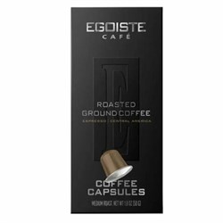 Кофе в капсулах EGOISTE "ESPRESSO" для кофемашин Nespresso, 10 порций, арабика 100%, ФРАНЦИЯ, EG05012001 - фото 14933864