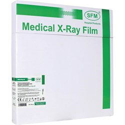 Рентгеновская пленка зеленочувствительная, SFM X-Ray GF, КОМПЛЕКТ 100 л., 35х35 см, 629108 - фото 14936065