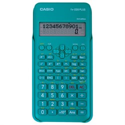 Калькулятор инженерный CASIO FX-220PLUS-2-S (155х78 мм), 181 функция, питание от батареи, сертифицирован для ЕГЭ, FX-220PLUS-2-S- - фото 14939104